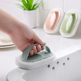Mua BÀN CHẢI CHÀ VỆ SINH NHÀ BẾP - Mút Xốp Bọt Biển Có Tay Cầm Cọ Rửa Nồi  Chảo ...