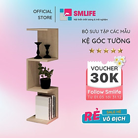 Mua Kệ Góc Tường Phong Cách Hiện Đại Thương Hiệu SMLIFE (Nhiều mẫu  có thể đổi Size và màu sắc)