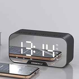 Mua Loa Bluetooth Kiêm Đồng Hồ G10 Mặt Gương Hiển Thị Đèn Led - Đài FM - Đồng Hồ Báo Thức