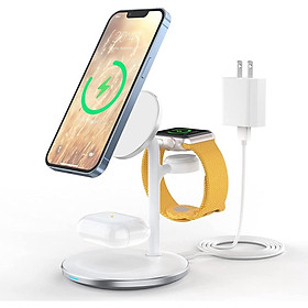 Mua Đế sạc không dây 3in1 chính hãng Choetech mã T585-F ( HÀNG CHÍNH HÃNG)