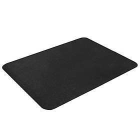 Thảm lót sàn có khả năng kết dính, chống trơn trượt giúp giảm trầy xước cho ghế, thích hợp cho phòng làm việc-Màu đen