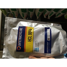 Oxytetracyclin HCL 99 ngăn ngừa vàng gan , đen mang, chuyên phòng ngừa vi bào tử cho ao hồ bể tôm cá thuỷ  sản 1kg