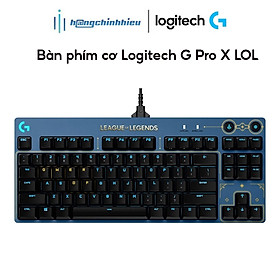 Mua Bàn phím cơ Logitech G Pro X League of Legends Hàng chính hãng