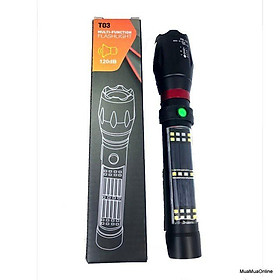 Mua Đèn Pin Cầm Tay Đa Năng T03 Có Còi Hú