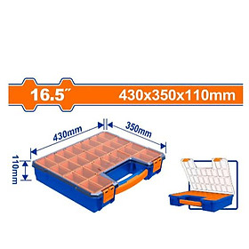 HỘP ĐỰNG LINH KIỆN 430MMX350MM X110MM WADFOW WTB1622 - HÀNG CHÍNH HÃNG