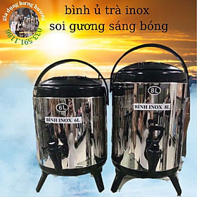 Mua SALE GIÁ SỈ TẠI XƯỞNG Bình ủ trà sữa 3 lớp giữ nhiệt Inox 6L
