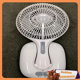 Mua Quạt Tích Điện Để Bàn Tích Hợp Đèn Led - Hàng Loại 1