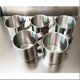 Ca inox có quai uống nước , ly làm đá bằng inox cao cấp