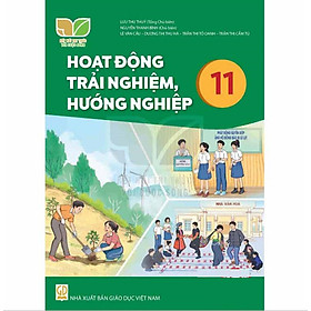 Sách – Hoạt động trải nghiệm hướng nghiệp 11 Kết nối và 2 tập giấy kiểm tra kẻ ngang vỏ xanh