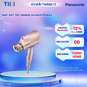 Máy Sấy Tóc Dưỡng Ẩm Nanoe Panasonic EH-NA27PN645 - Công Suất 1200W - Tay cầm gập dễ mang đi - Hàng Chính Hãng