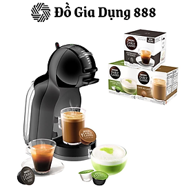 Máy Pha Cà Phê Capsule Nescafe Dolce Piccolo XS 9781 Rio, Bình Chứa 0.8L, Công Suất 1600W, Nội Địa Hàn, BH 12 Táng