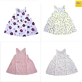 SALE Set 2 đầm hè cho bé xuất Nhật vải cotton xước mỏng nhẹ mát họa tiết xinh yêu