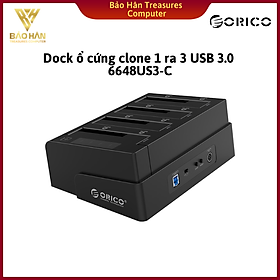 Dock ổ cứng clone 1 ra 3 USB3.0 6648US3-C