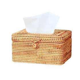 Mua Hộp giấy ăn mây tre đan guột 11