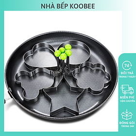 Mua Khuôn tráng inox tạo hình trứng tráng và làm bánh an toàn cho bé KOOBEE (AD02)