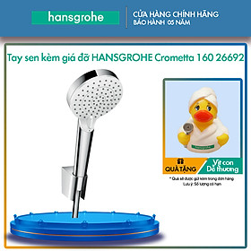 Mua Tay sen kèm giá đỡ HANSGROHE Crometta 160 26692