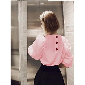 Áo Cổ Tròn Tay Bo Hella