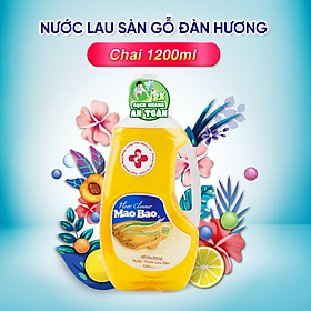 Nước Lau Sàn Gỗ Đàn Hương 1200ml