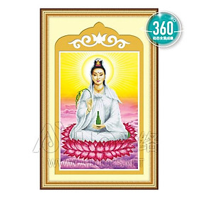 Freeship 200k _ Tranh đính đá Quan Âm 71217 chưa đính