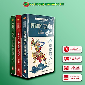 PHONG THẦN DIỄN NGHĨA (Trọn bộ 3 cuốn)