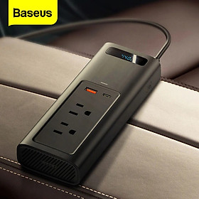 Bộ chuyển đổi nguồn điện 12V ra 220V - 150W trên ô tô Baseus Power Inverter 150W - Hàng chính hãng