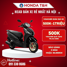 XE MÁY HONDA LEAD 125CC PHIÊN BẢN ĐẶC BIỆT MÀU ĐEN