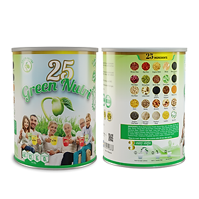 Sữa hạt ngũ cốc 25 Green Nutri lon 750g