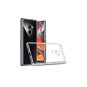 Ốp lưng dẻo silicone trong suốt dành cho Xiaomi Mi Mix 2