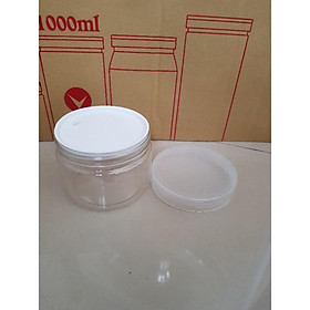 Mua Hủ pet nắp NHỰA kèm seal hoặc lót nhựa chống tràn