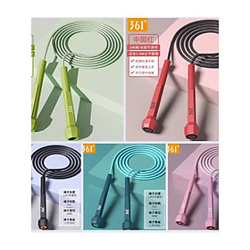 Dây nhảy 361 tập PVC thiết kế chống rối, chống mòn, tăng cường thể lực - giao mầu ngẫu nhiên