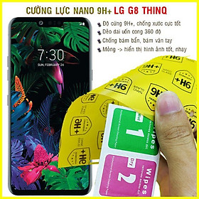 Dán cường lực dẻo nano 9H+  dành cho LG G8 ThinQ