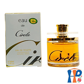 Nước hoa Nữ Circle Eau De Toillete 60ml (Vàng, Hồng, Cam, hương hoa quả, gỗ, vani, lưu hương 4 - 7 giờ) Hani Peni