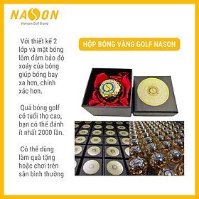 BÓNG GOLF VÀNG | NASON