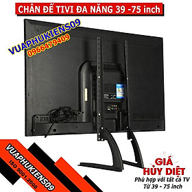 Mua Chân đế TV LCD 39-75 inch  chân đế TV để bàn cho tất cả các loại tivi yuwf 39 đến 75 inch