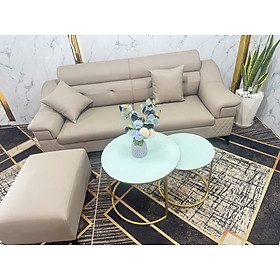 Sofa băng kèm bàn và đôn Juno Sofa