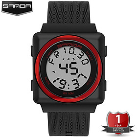 Đồng hồ Nữ Nam Unisex thể thao SANDA 2000 JAPAN, Thương hiệu Nhật, Siêu Chống Nước