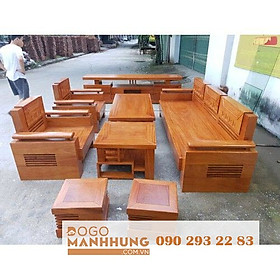 Mua Bộ bàn ghế sofa chứng đối gỗ gõ đỏ