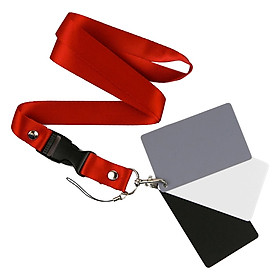 Mua Thẻ Cân Bằng Trắng 3 Màu JYC (Đen) - Hàng Nhập Khẩu