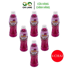 Nước Trái Cây Thạch Dừa Yoku - Combo 6 chai - Nhập Khẩu Thái Lan