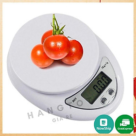 Cân Điện Tử Mini Nhà Bếp - Cân Tiểu Ly Điện Tử Dùng Chia Thực Phẩm Tối Đa 5Kg Chính Xác Đến Từng Gam