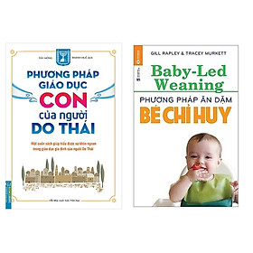 Hình ảnh sách Combo 2Q: Phương Pháp Giáo Dục Con Của Người Do Thái + Phương Pháp Ăn Dặm Bé Chỉ Huy (Baby Led-Weaning) (Tặng Kèm Bookmark Thiết Kế)