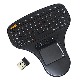 2.4G Mini Wireless Keyboard with Touchpad Remote Control for PC