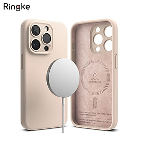 Ốp lưng dành cho iPhone 15 Pro Max/15 Pro/15 Plus/15 RINGKE Silicone Magnetic - Hàng Chính Hãng