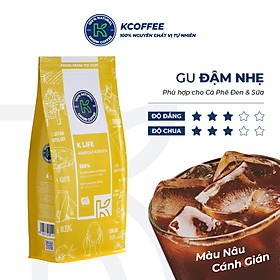 Combo 2 túi cà phê rang xay xuất khẩu K-Life thương hiệu K-Coffee (227g/Hộp)