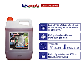 Hình ảnh NƯỚc RỬa Xe KhÔng ChẠm VÀ RỬa Khoang ĐỘng CƠ Ekokemika Italy Bio 45 - (5l) - Hàng Chính Hãng