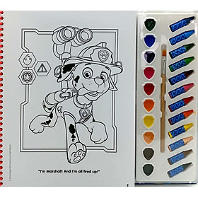 Ảnh bìa Paw Patrol Deluxe Poster Paint & Color