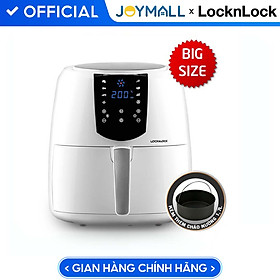 Nồi Chiên Không Dầu Lock&Lock EJF357WHT (5.2 Lít) - Hàng Chính Hãng