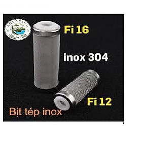 Bịt tép inox 304 không gỉ đầu cao su