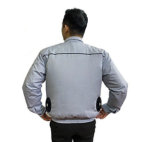 Áo lao động có gắn quạt làm mát công nghệ Nhật bản 