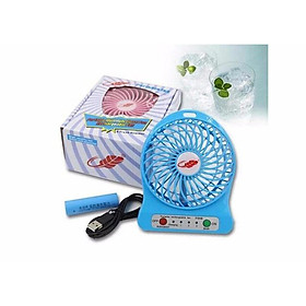 Mua Quạt mini 3 tốc độ pin sạc nhiều màu